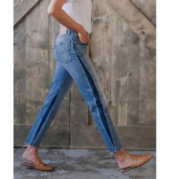 Levi's Denim - Levi’s 501 Button Fly Cropped Straight Leg Jeans